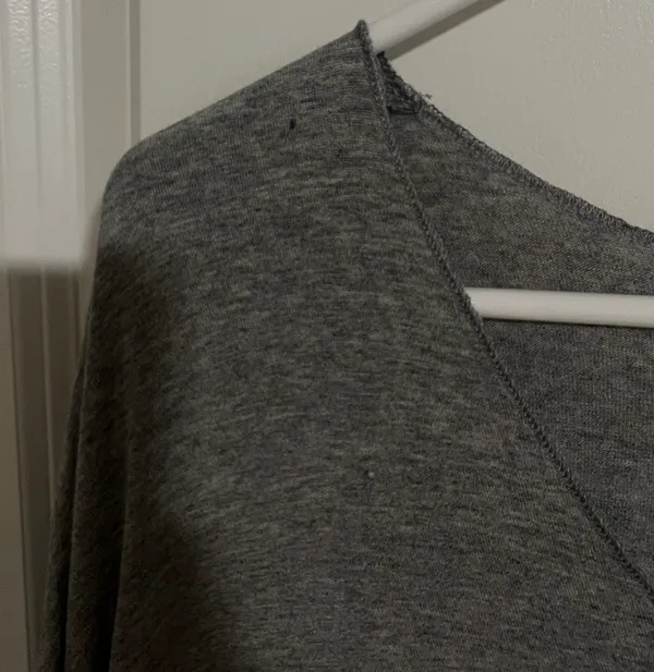 Oversized Tee Gray Size M - Image 2