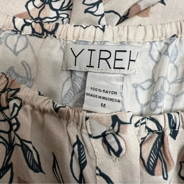 Yireh Lina maxi‎ dress in magnolia Sz M off the shoulder Sz M - Image 7