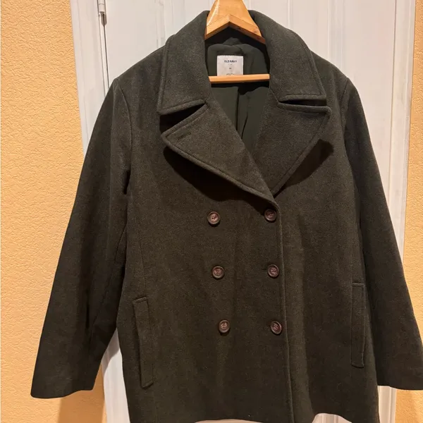 Old Navy Brushed Pea Coat XXL - Image 11