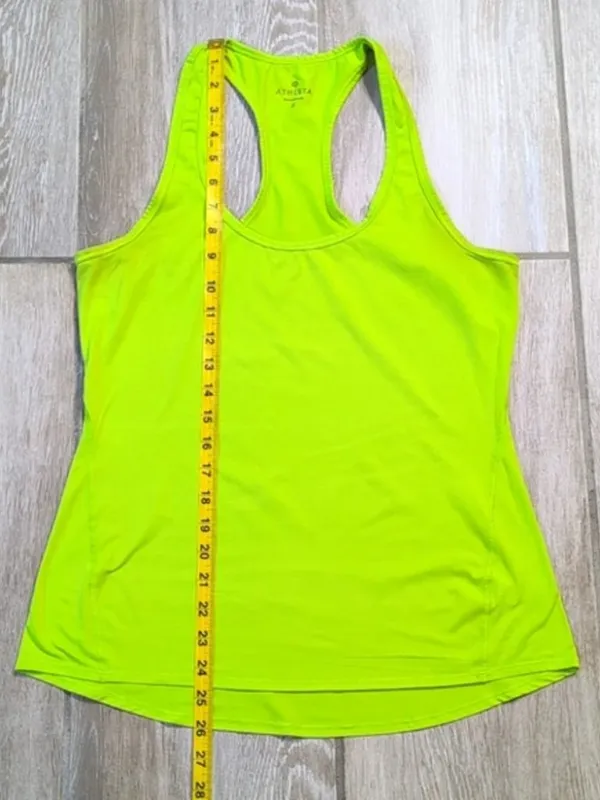 Athleta Chi Racerback Tank Top | Athleta Neon Tank Top | Athleta Chi Tank Top - Image 4