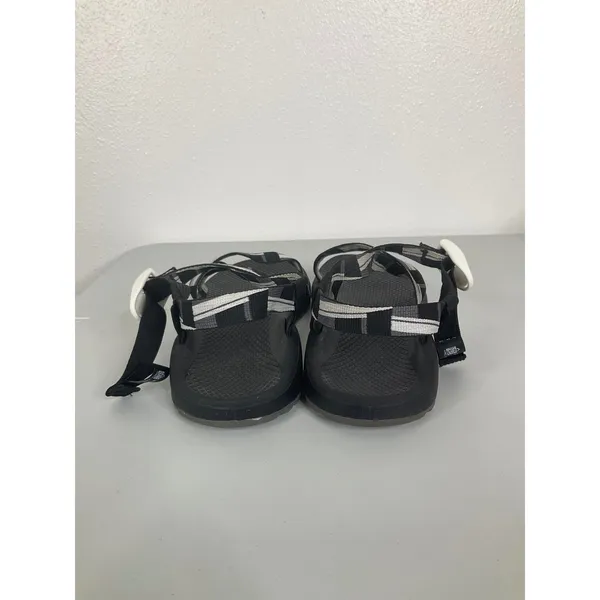 Chacos Z1 Classic Sandals Womens 10 Black White Geometric Straps JCH108012 - Image 4