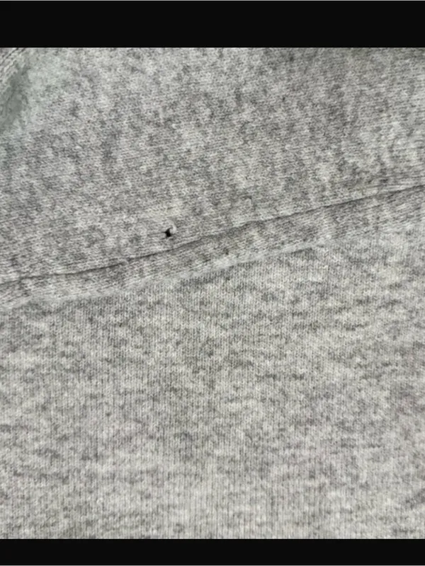 Garage Light Gray Crewneck Women's Sweater - Image 5