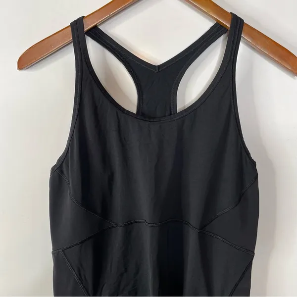 Athleta Stealth Racerback Tank Top Black Size Medium - Image 4