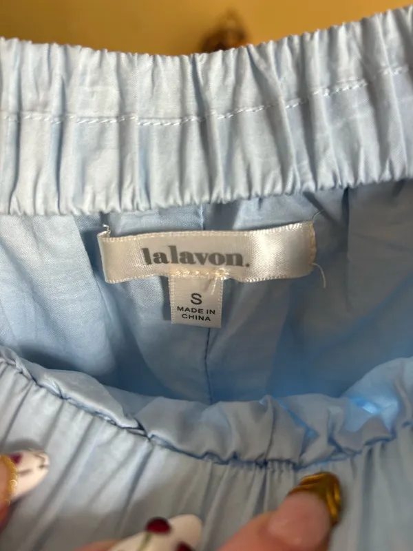 Baby Blue Lavalon Skirt - Image 3