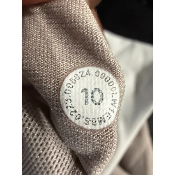Lululemon Energy‎ High Neck Longline Bra White Size 10 Racerback Sports Bra flaw - Image 7