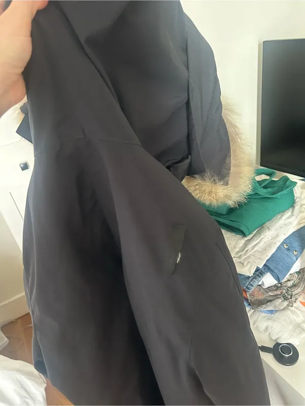 Navy Blue Canada Goose Jacket - Image 13