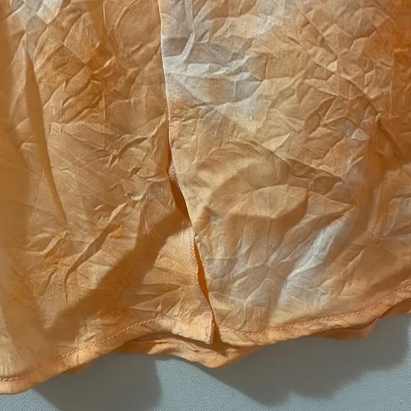 Free People Martine Peach Combo Flirt Skirt - Image 10