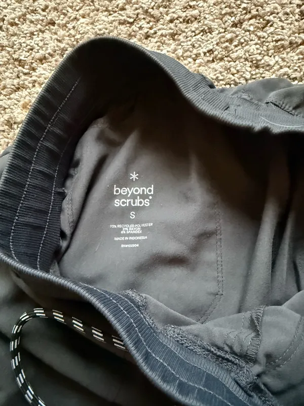 Beyond Scrubs Grey Jogger Pants Gray - Image 4