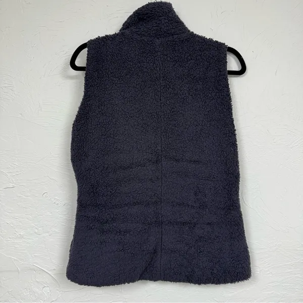 Patagonia Purple Fleece Full Zip Vest Womens XS Los Gatos Athletic Jacket Warm - Image 9