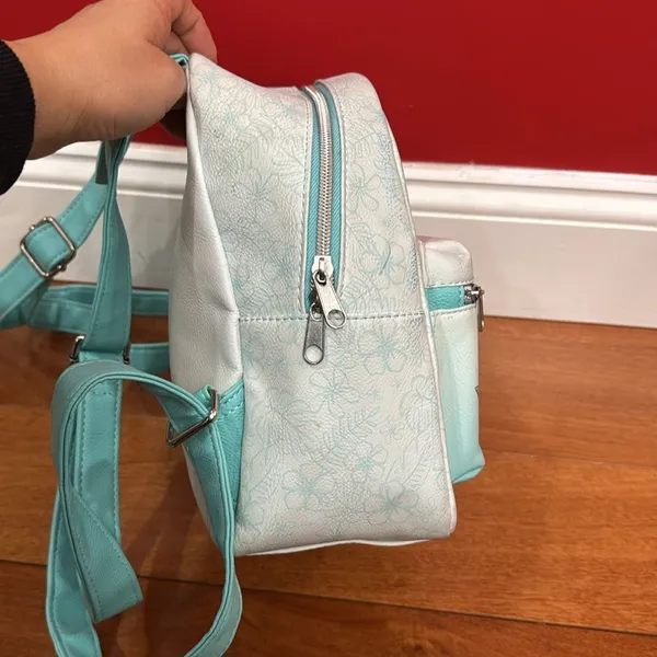 Loungefly Disney Lilo And Stitch Hibiscus Flowers‎ Sketch Mini Backpack - Image 6