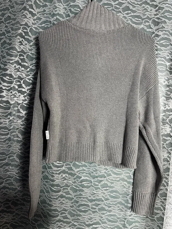 Aerie American Eagle Offline Knitted Cropped Sweater Small - Image 5