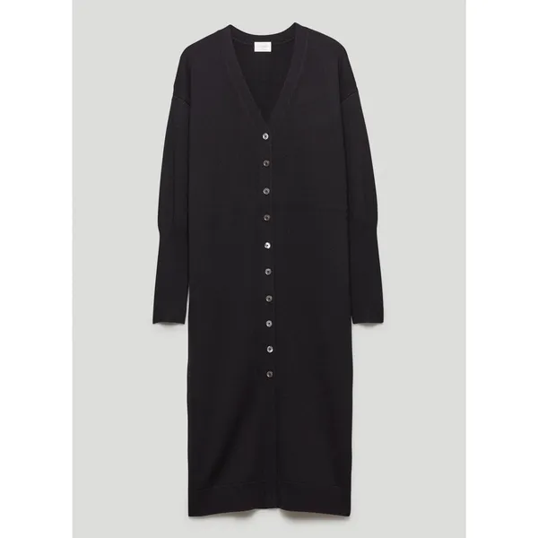 Aritzia Wilfred Utopia Merino Wool Sweater Midi Dress Black Size Small - Image 2