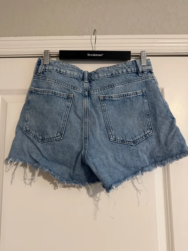 Garage Cut-Off Jean Shorts - Image 4