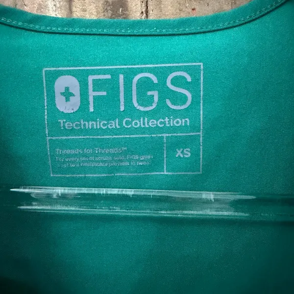 Figs Technical Collection Scrub Top Size XS Healthcare Nursing - Image 3