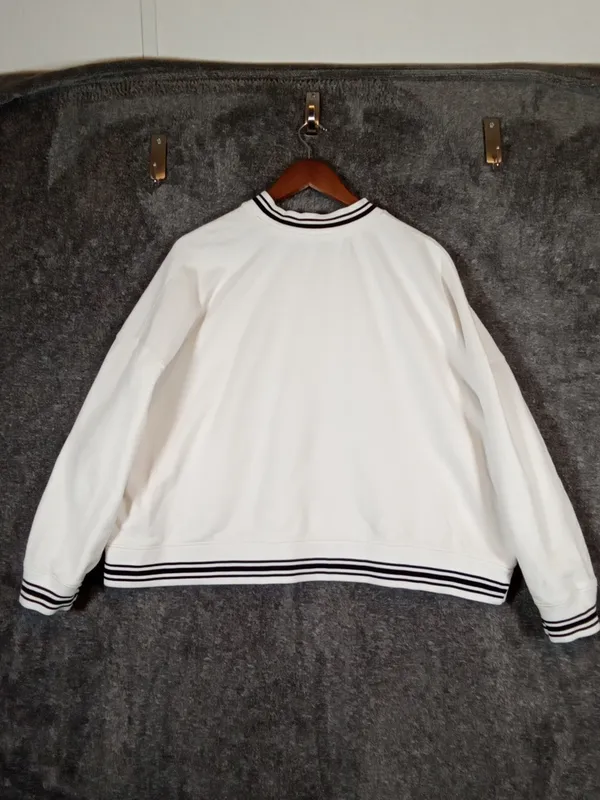 Free People Movement Cropped Pullover V Notch Ribbed Collar Oversized Womens - Image 6