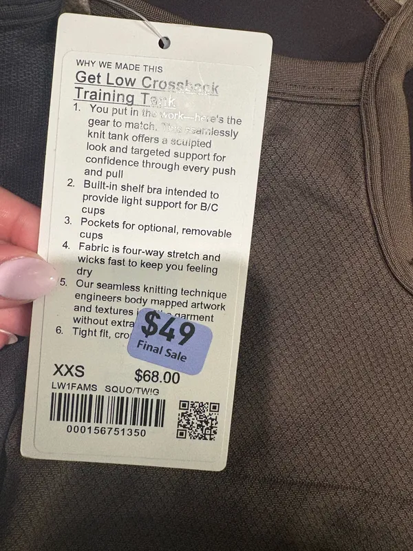 Lululemon Crossback Tank Top - Image 3