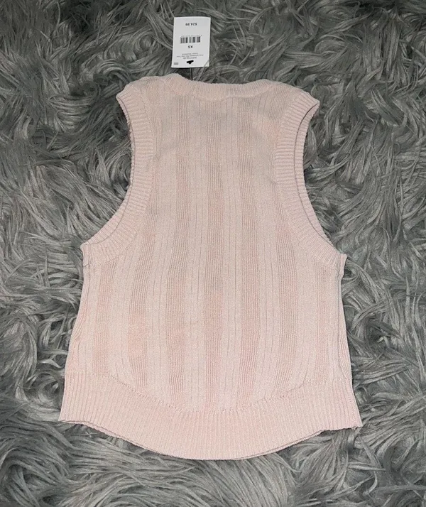 Cotton On foxy variegated rib crop tank - Image 4
