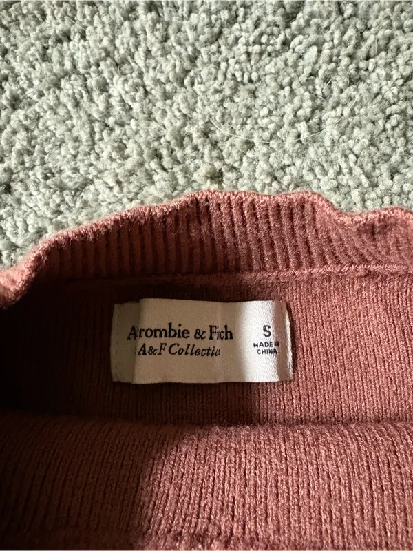 Abercrombie & Fitch Soft A & F Collection Sweater Brown/Rust Womens Size S - Image 6