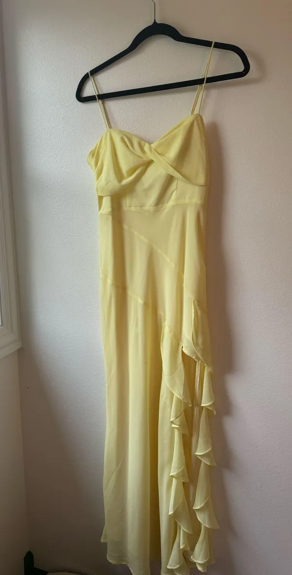 Butter yellow dress Size XS - Image 2