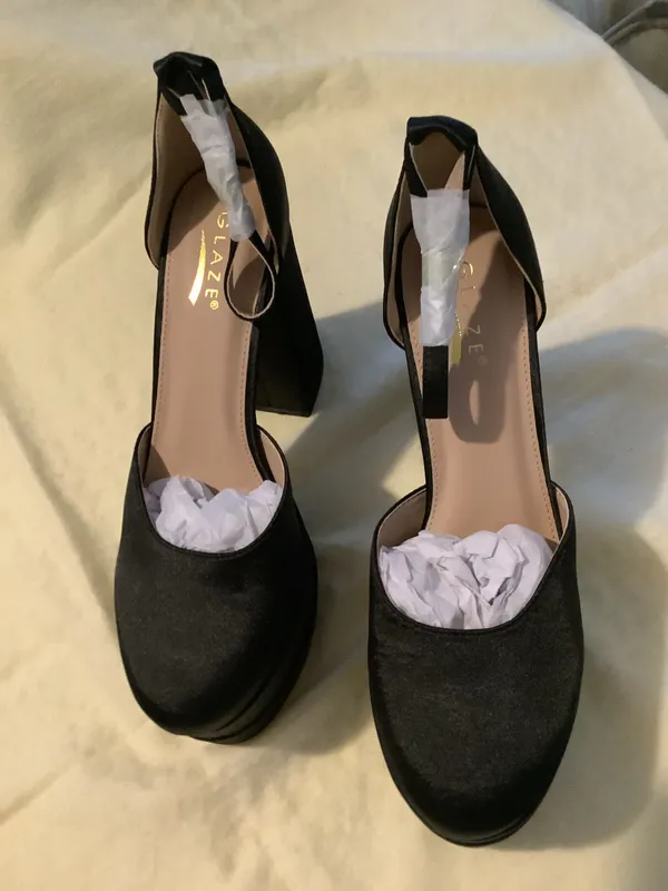 Glaze Satin platform shoes - Image 2