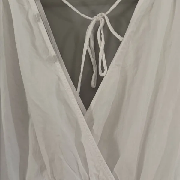 Zara Elegant White Maxi Dress - Image 2