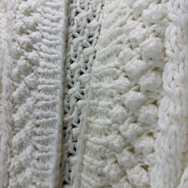 Chicwish Sweater Cream Hand Knit Cardigan Chunky Fisherman - Check Measurements - Image 3