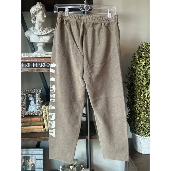 Madhappy Campus Universal Sweatpant Sand Tan Brown Womens Size Small - Image 6