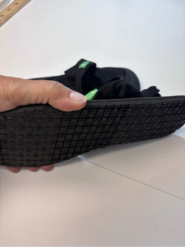 Sanuk Sling Yoga Sandals with Black Fabric Straps LIKE NEW Women’s SZ 8 - Image 7