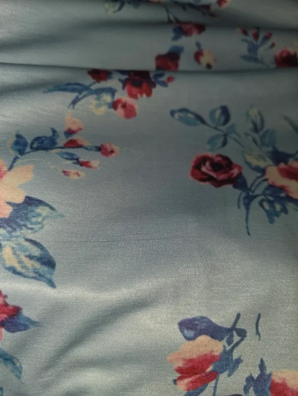 OE (Ouges) Sleeveless Dress Size Large NWT Blue - Image 5