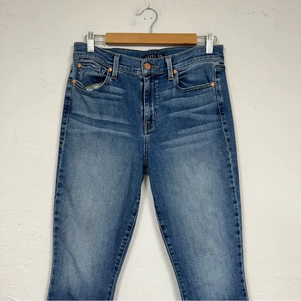 Level 99 Blue High Rise Skinny Jeans Women 8 Classic Fall Casual Denim Anthro - Image 2
