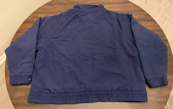 Vintage Carhartt Jacket Fleece Lined Mens Made In USA Blue Full Zip-2XL - Image 10