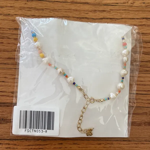 Fraiser Sterling Necklace Gold - Image 2