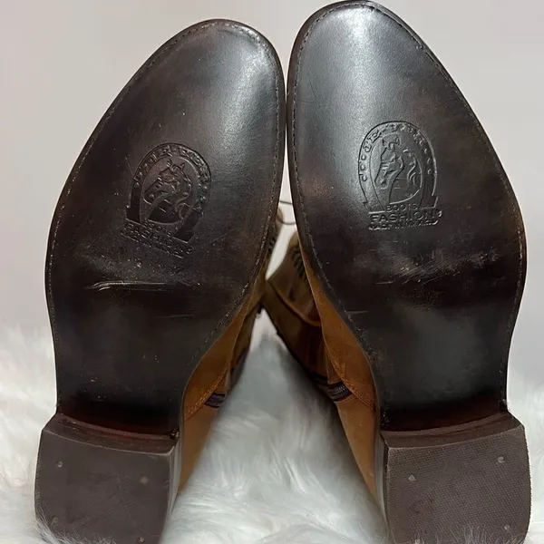 Je-Ver Lace-up Western‎ boots size 8 Fisherman Core Bin 21 - Image 9