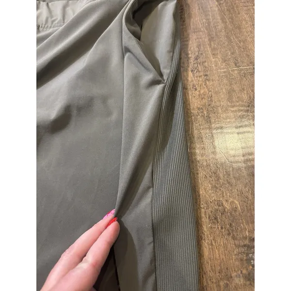 ATHLETA Brooklyn Ankle Pant Womens Size‎ 18 Olive Lightweight City - Image 5