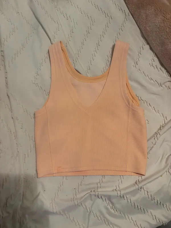 Peach Lululemon Tank Top - Image 2