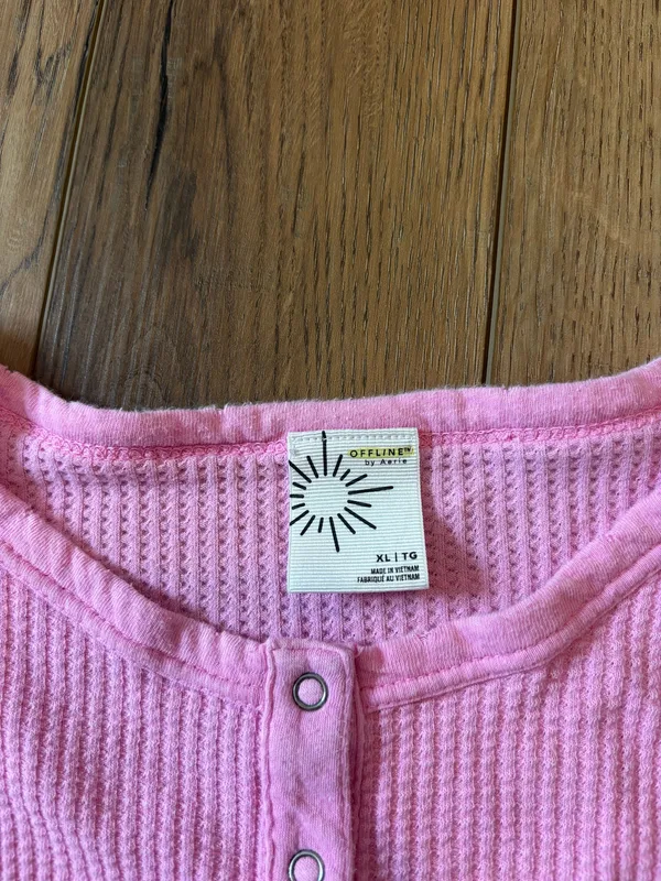 Aerie Henley Long Sleeve Top - Image 4