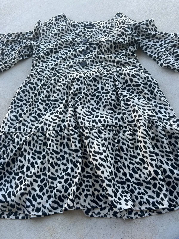 Heyson small‎ animal print mini dress - Image 5
