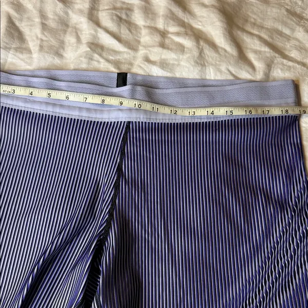 Nike Purple Pinstripe Athletic Shorts - Image 4