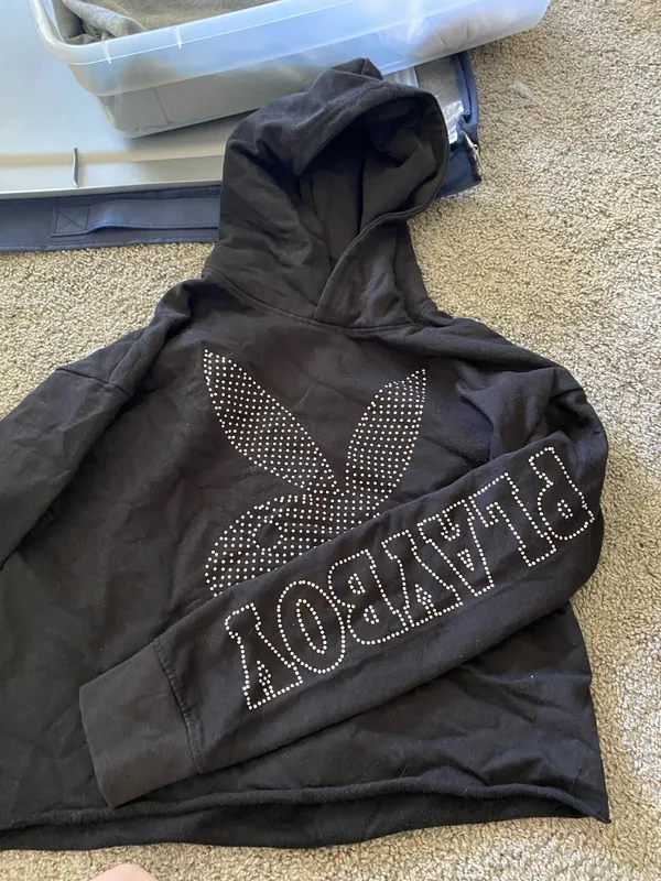Playboy Hoodie Cropped - Image 3