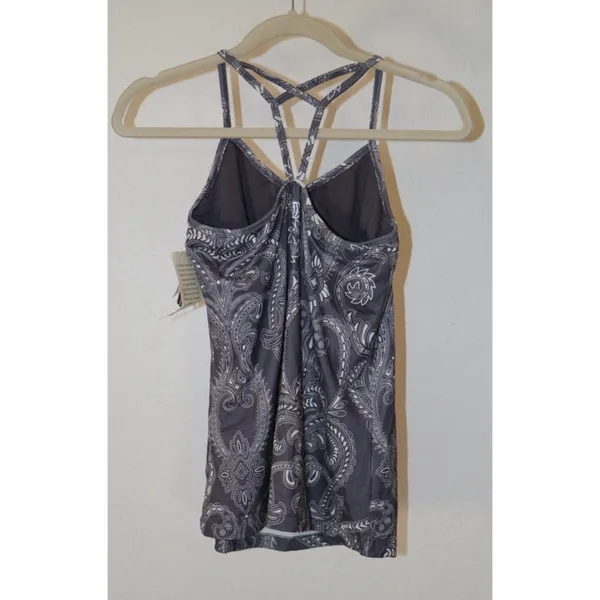 Balance collection racerback tank top paisley print - Image 4