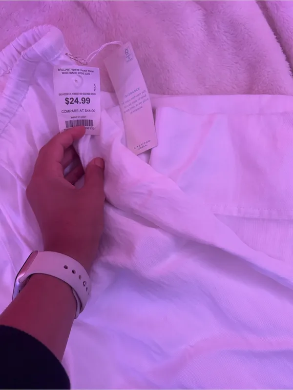 Calypso women linen pants - Image 3