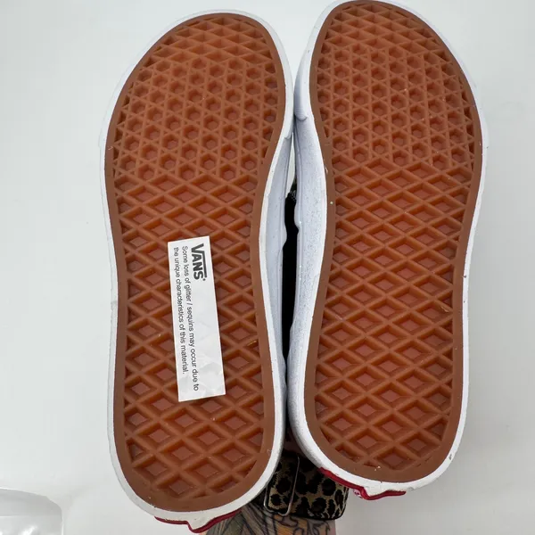 Vans‎ Slip-On Pride Love Wins Women 6.5 Black Rainbow Glitter Sneakers - Image 8