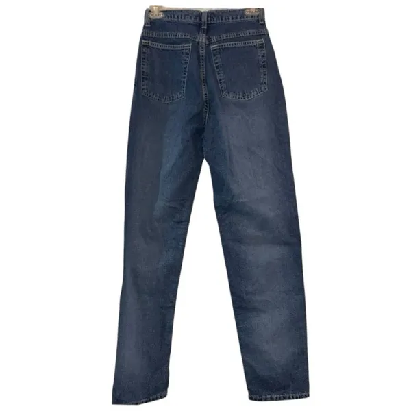 St. John's Bay Vintage Relaxed Fit Jeans High Rise Straight Leg Medium Wash Denim 6 Mom‎ Jeans - Image 2