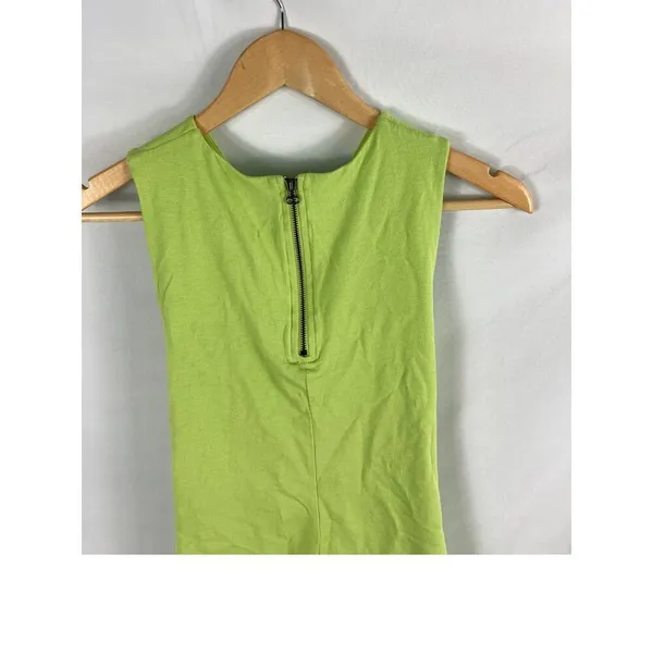 Soft Surroundings Green Cross Front Sleeveless Top Size XS - Image 4