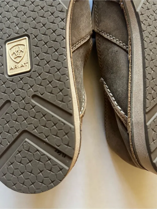 Ariat Brown Slip-On‎ Moccasin Loafers - Image 6