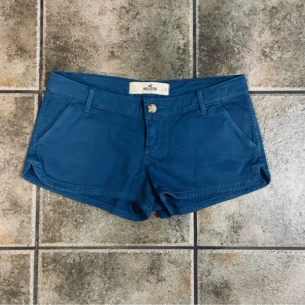Hollister Blue Shorts Sz 25 - Image 2