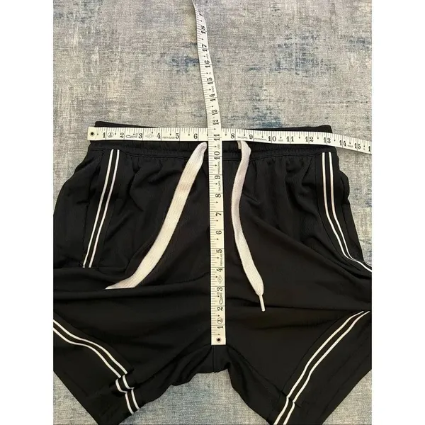 Nike Black White Dri-FIT Swoosh Fly Women's Basketball Shorts Small - Image 7