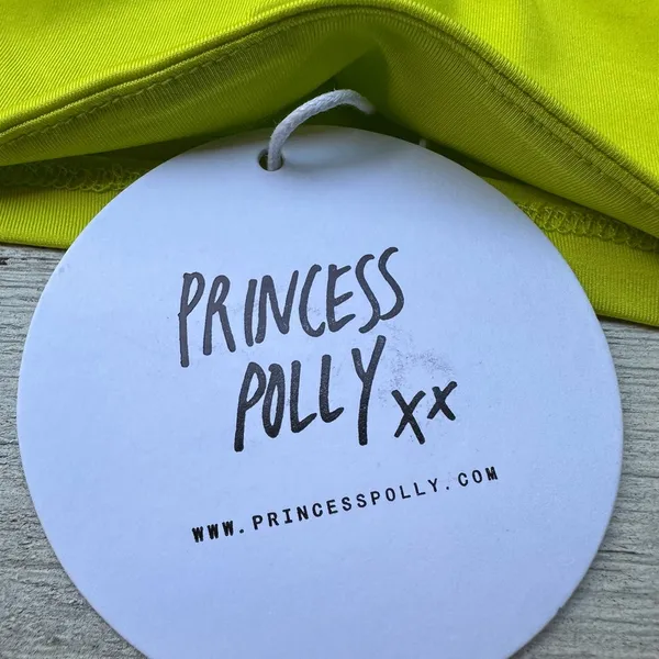 Princess Polly Omarion Top‎ Cropped Halter Cutout Size 2 NWT - Image 5