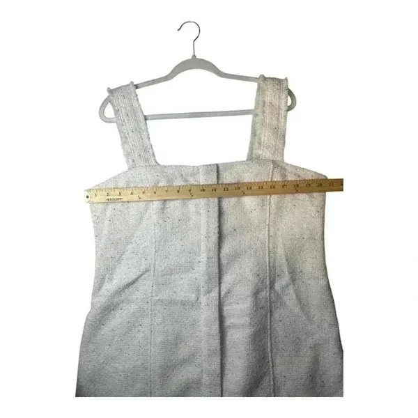House of Harlow 1960 Cream Tweed Mini Dress, XL‎ - Image 6