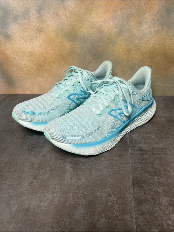 New Balance Fresh Foam X 1080v12 Women's Sneakers Bright Cyan/Virtual Blue Sz 8B - Image 2